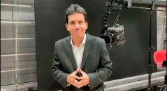 Carlos Orduz, periodista deportivo cucuteño. 