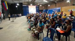 El encuentro informativo será replicado en otros barrios de Cúcuta, Los Patios y Villa del Rosario. / Foto Marina Ramírez