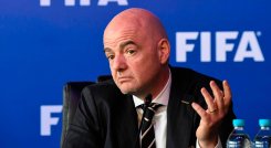 Gianni Infantino, presidente de la FIFA. 