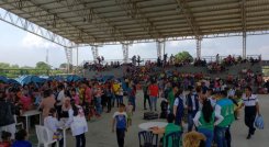 El desplazamiento masivo de venezolanos a Arauquita se generó debido a bombardeos de la guardia venezolana contra supuestos campamentos de las Farc./FOTO: Colprensa