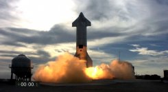 El prototipo había despegado el miércoles desde Texas. / Foto:AFP