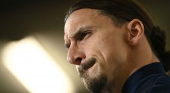 Zlatan Ibrahimovic fue convocado tras cuatro años a la Selección de Suecia. 