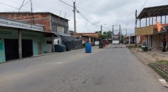 En medio de la asonada también hubo hostigamiento a disparos / Foto: Cortesía 