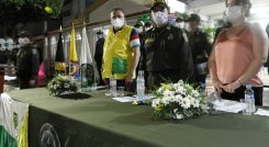 El último frente de seguridad fue inaugurado por la comunidad de Quinta Bosch./Foto cortesía