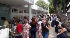 Vacunación de adultos mayores en Cúcuta.