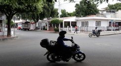 En Ciudad Jardín ocurren a diario accidentes de tránsito.