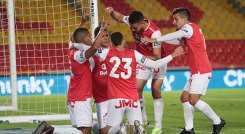 Independiente Santa Fe, uno de los cuatro clubes colombianos en la Libertadores