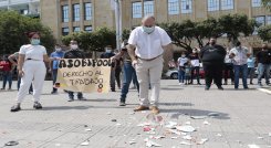 El gremio solicita al Gobierno Nacional ayudas directas e inmediatas para mitigar la crisis económica.  / Luis Alfredo Estévez/ La Opinión 