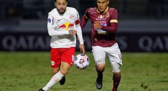 Deportes Tolima cayó ante Bragantino de Brasil. 