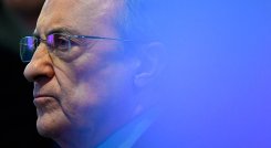 Florentino Pérez, presidente del Real Madrid. 