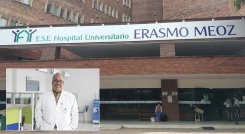 Hospital Universitario Erasmo Meoz.