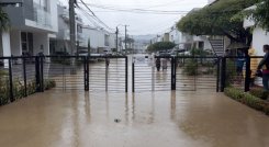 Cúcuta colapsada por 12 horas de intensas lluvias./FOTO: La Opinión