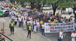 Las medidas son ante las marchas programadas para este 28 de abril./FOTO: Tomada de internet
