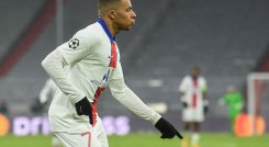 Kylian Mbappé marcó un doblete en la victoria del PSG ante el Bayern Múnich 2-3,