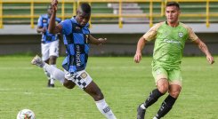 Boyacá Chicó regresará a segunda división luego de empatar sin goles contra Jaguares. / Foto: Colprensa