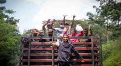 Tránsito de migrantes en Colombia