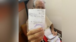 El boliviano-venezolano Carlos Chávez, de 72 años, sufre de fibrosis pulmonar. / Foto: La Opinión
