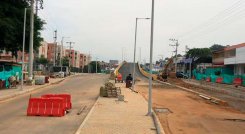 Los trabajos se encuentran paralizados desde el lunes./Foto Cortesías