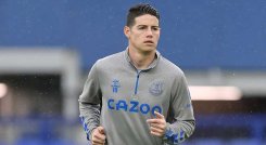 James Rodriguez, volante del Everton de la Liga Premier