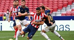 Luis Suárez, jugador uruguayo, y goleador del Atlético de Madrid