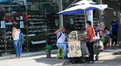 El costo de vida en abril para la ciudad fue del 0,77%.