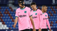 Barcelona se alejó de la cima de la Liga española. 