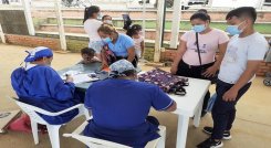 Las jornadas de salud se adelantan en La Palmita. / Cortesía 