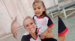 Aunque Isabela tiene dicha condición, sus familiares la destacan como una niña muy funcional en todos los aspectos. / Cortesía