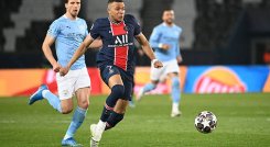 Kylian Mbappé, delantero del PSG. 