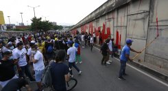 Manifestaciones en Cúcuta.
