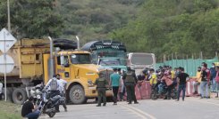 Los caminoneros están esperando respuestas de las autoridades a sus reclamos