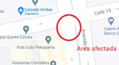 el cierre es mientras se repara el pavimento en la avenida 0./Foto Cortesía