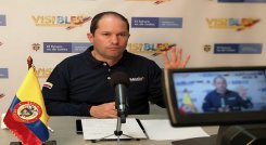 Juan Francisco Espinosa, director de Migración Colombia, estima entregar el nuevo documento a 800 mil migrantes en 2021.  / Foto: Cortesía