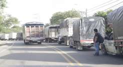 Corredor humanitario hacia el Catatumbo./Foto: Alfredo Estévez