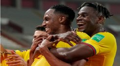 Colombia 3  vs Perú 0 
