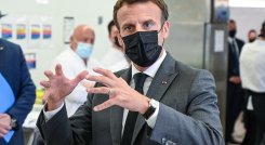 Macrón, presiente francés. / Foto: AFP