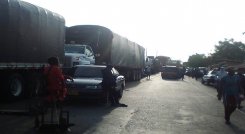 El transporte de carga perdió diariamente $895 millones por bloqueos./Foto: cortesía