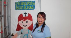 Después de nueve años trabajando, se considera la 'madre' de los niños y jóvenes en condición de calle. / La Opinión.