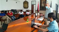 El alcalde, Jairo Yáñez irá a todas las comunas a dialogar con los jóvenes./Foto Cortesía