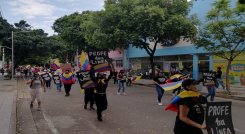 ya son más 40 días lo que completa el paro. En este momento el comité del paro se levantó de la mesa de negociación, argumenta que el gobierno se niega afirmar el preacuerdo al que se llegó el 24 de mayo. /FOTO: Cortesía