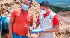En una zona de la vereda Los Peracos se atentó contra el bosque seco del Cerro Tasajero./Cortesía