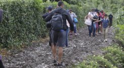 Lo migrantes venezolanos se ven obligados a ingresar a Colombia por las trochas./Foto Alfredo Estévez