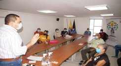 En Tibú se socializó el programa de restitución de tierras./Foto: cortesía
