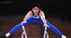 El japonés Daiki Hashimoto, de 19 años es la gran sorpresa de la gimnasia en Tokio 2020