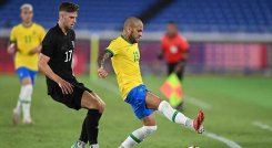 Dani Alves defensor de la selección brasileña referente en los Juegos Olímpicos de Tokio 2020