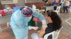 Jornadas de vacunación para población más joven del departamento. Foto: cortesía