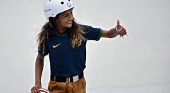 Rayssa Leal, subcampeona Olímpica de 13 años. 