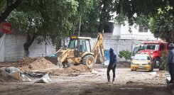 En Guaimaral reportan daño en tubería de gas por labores de empresa de agua./Foto: La Opinión