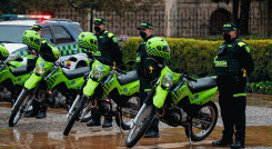 El código QR También lo tendrán patrullas y motocicletas de la Policía./ Foto Colprensa