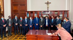 Ya fue radicada por el ministro de Hacienda, José Manuel Restrepo, la reforma tributaria o ley de inversión social
